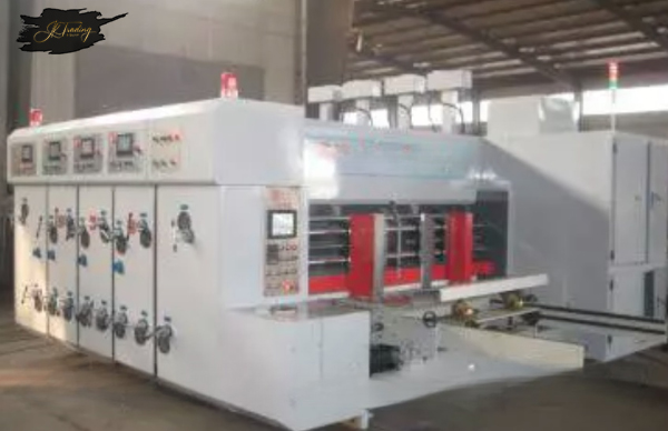 Leadedge feeding automatic flexo printing slotting die-cutting machine